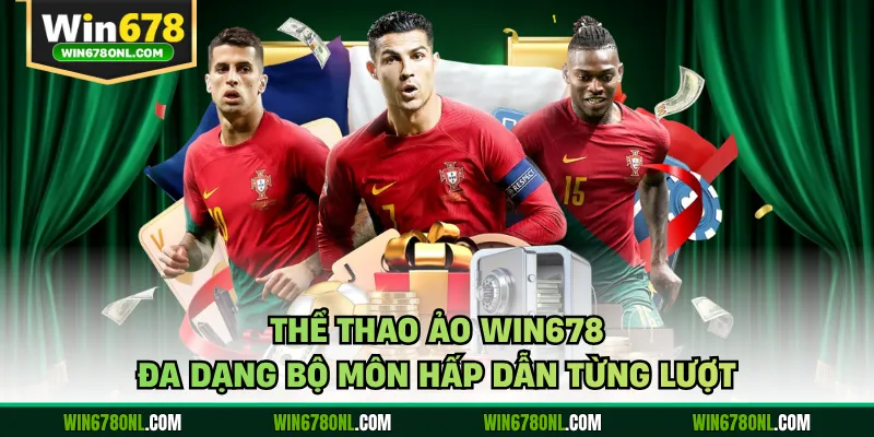 Thể Thao Ảo WIN678 - Trải Nghiệm Mô Phỏng Chân Thực 3 Thể thao ảo WIN678 đa dạng bộ môn hấp dẫn từng lượt